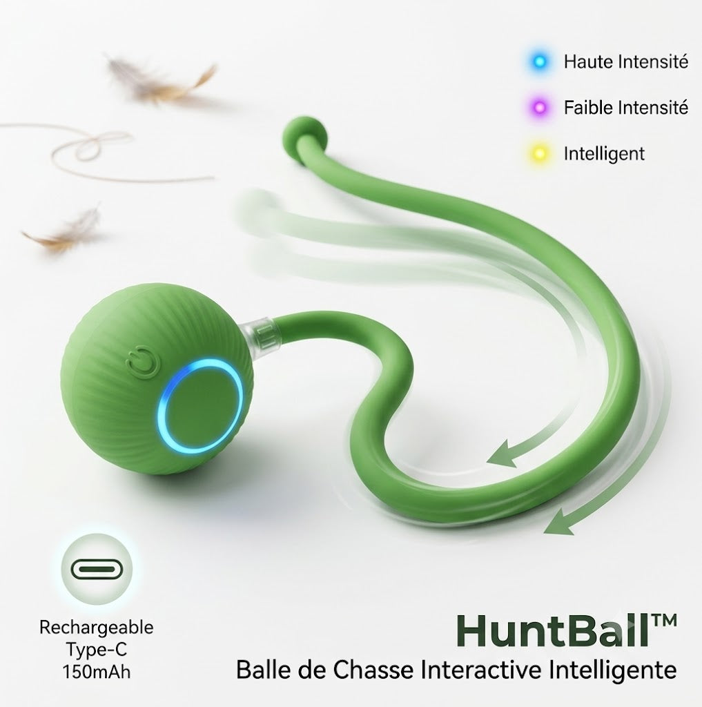 HuntBall™ - La Proie Interactive Intelligente